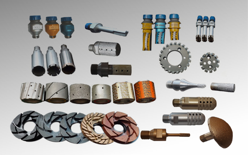 Herramientas diamantadas para marmolistas - cnc