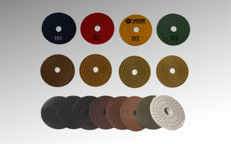 Herramientas diamantadas para marmolistas - lijado