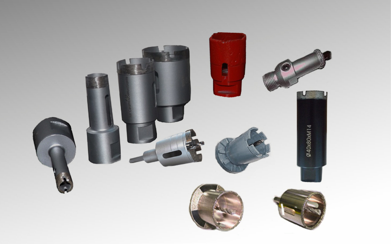 Herramientas diamantadas para marmolistas - taladro